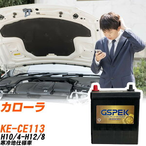 �g���^ �J���[�� CE113 H10/4-H12/8 ����n�d�l�� �o�b�e���[ GSPEK �� G�V���[�Y G-120D31L/PL �yH04006�z