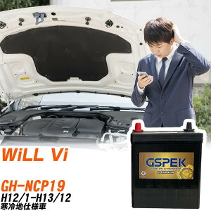 g^ WiLL Vi NCP19 H12/1-H13/12 ndl obe[ GSPEK  GV[Y G-65B24R/PL yH04006z