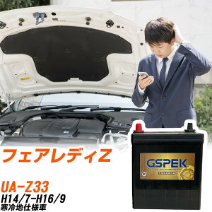���Y �t�F�A���f�BZ Z33 H14/7-H16/9 ����n�d�l�� �o�b�e���[ GSPEK �� G�V���[�Y G-85D23L/PL �yH04006�z