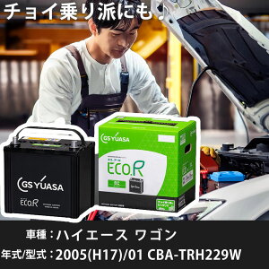 �g���^ �n�C�G�[�X ���S�� 2005(H17)/01 CBA-TRH229W 2TR-FE 2700cc �[�d���� 55D23R �W���n GS���A�T EC-60D23R �J�[�o�b�e���[ �J�[�����e�i���X �Ԍ����� �����ԗp�i �yH31006�z