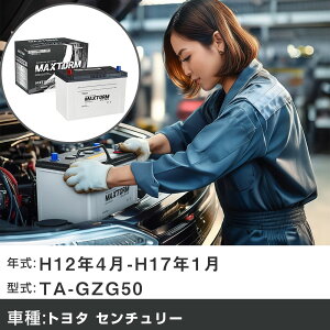 �� �o�b�e���[ �g���^ �Z���`�����[ H12�N4��-H17�N1�� TA-GZG50 5000cc/�[�d����V�X�e�����ڎԏ���/����n�d�l�� �K���Q�l �}�b�N�X�g�[�� MAXTORM SILVER MF115D31R �J�[�����e�i���X �Ԍ����� �����ԗp