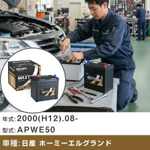 �� �o�b�e���[ ���Y �z�[�~�[�G���O�����h 2000(H12).08-/APWE50 3500cc/�W���n �K���Q�l �}�b�N�X�g�[�� MAXTORM GOLD-ISS Q-105R(D23R) �J�[�����e�i���X �Ԍ����� �����ԗp�i �yH41001�z