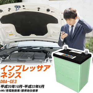 �X�o�� �C���v���b�T�A�l�V�X �Ή� �o�b�e���[ GE3 H20/10-H22/6 �W���n�d�l �J�[�o�b�e���[ �p�i�\�j�b�N �T�[�N�� �� N-46B19L/CR �yH04006�z