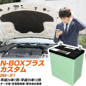 �z���_ N-BOX�v���X �J�X�^�� �Ή� �o�b�e���[ JF1 H24/7-H25/12 ����n�d�l �J�[�o�b�e���[ �p�i�\�j�b�N �T�[�N�� �� N-46B19L/CR �yH04006�z