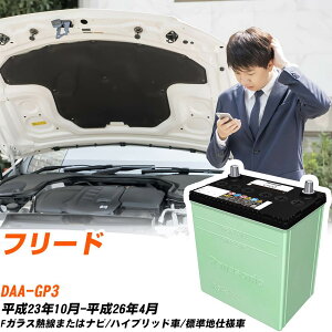 �z���_ �t���[�h �Ή� �o�b�e���[ GP3 H23/10-H26/4 �W���n�d�l �J�[�o�b�e���[ �p�i�\�j�b�N �T�[�N�� �� N-46B19L/CR �yH04006�z