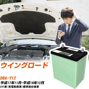 ���Y �E�C���O���[�h �Ή� �o�b�e���[ Y12 H17/11-H18/12 �W���n�d�l �J�[�o�b�e���[ �p�i�\�j�b�N �T�[�N�� �� N-60B24L/CR �yH04006�z