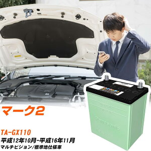 �g���^ �}�[�N2 �Ή� �o�b�e���[ GX110 H12/10-H16/11 �W���n�d�l �J�[�o�b�e���[ �p�i�\�j�b�N �T�[�N�� �� N-60B24R/CR �yH04006�z