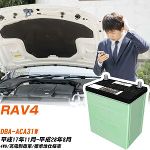 �g���^ RAV4 �Ή� �o�b�e���[ ACA31W H17/11-H28/8 �W���n�d�l �J�[�o�b�e���[ �p�i�\�j�b�N �T�[�N�� �� N-75D23L/CR �yH04006�z