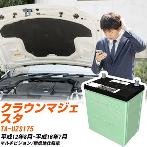 �g���^ �N���E���}�W�F�X�^ �Ή� �o�b�e���[ UZS175 H12/8-H16/7 �W���n�d�l �J�[�o�b�e���[ �p�i�\�j�b�N �T�[�N�� �� N-75D23R/CR �yH04006�z