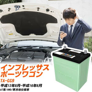 �X�o�� �C���v���b�T�X�|�[�c���S�� �Ή� �o�b�e���[ GG9 H12/8-H16/6 ����n�d�l �J�[�o�b�e���[ �p�i�\�j�b�N �T�[�N�� �� N-80D23L/CR �yH04006�z