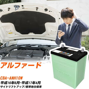 �g���^ �A���t�@�[�h �Ή� �o�b�e���[ ANH10W H16/6-H17/4 �W���n�d�l �J�[�o�b�e���[ �p�i�\�j�b�N �T�[�N�� �� N-80D23L/CR �yH04006�z