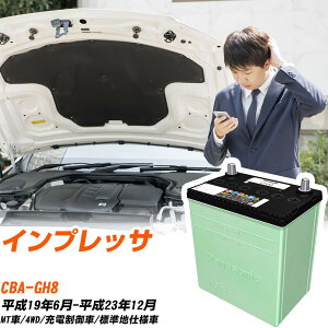 �X�o�� �C���v���b�T �Ή� �o�b�e���[ GH8 H19/6-H23/12 �W���n�d�l �J�[�o�b�e���[ �p�i�\�j�b�N �T�[�N�� �� N-80D23L/CR �yH04006�z