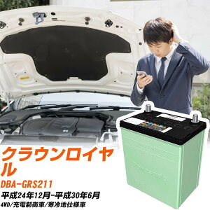 �g���^ �N���E�����C���� �Ή� �o�b�e���[ GRS211 H24/12-H30/6 ����n�d�l �J�[�o�b�e���[ �p�i�\�j�b�N �T�[�N�� �� N-80D23L/CR �yH04006�z