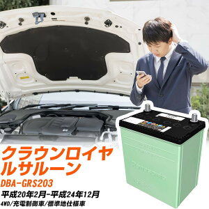 �g���^ �N���E�����C�����T���[�� �Ή� �o�b�e���[ GRS203 H20/2-H24/12 �W���n�d�l �J�[�o�b�e���[ �p�i�\�j�b�N �T�[�N�� �� N-80D23L/CR �yH04006�z