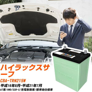 �g���^ �n�C���b�N�X�T�[�t �Ή� �o�b�e���[ TRN215W H16/8-H21/7 �W���n�d�l �J�[�o�b�e���[ �p�i�\�j�b�N �T�[�N�� �� N-80D23L/CR �yH04006�z