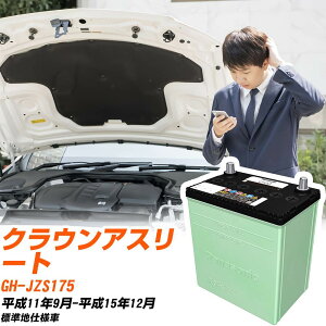 �g���^ �N���E���A�X���[�g �Ή� �o�b�e���[ JZS175 H11/9-H15/12 �W���n�d�l �J�[�o�b�e���[ �p�i�\�j�b�N �T�[�N�� �� N-80D23R/CR �yH04006�z
