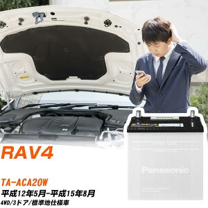 �g���^ RAV4�Ή��o�b�e���[ ACA20W H12/5-H15/8 �W���n�d�l�� �J�[�o�b�e���[ �p�i�\�j�b�N �T�[�N�� �� N-40B19R/SB �yH04006�z