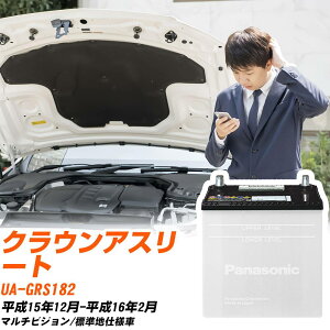 �g���^ �N���E���A�X���[�g�Ή��o�b�e���[ GRS182 H15/12-H16/2 �W���n�d�l�� �J�[�o�b�e���[ �p�i�\�j�b�N �T�[�N�� �� N-75D23L/SB �yH04006�z