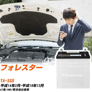�X�o�� �t�H���X�^�[�Ή��o�b�e���[ SG5 H14/2-H19/12 ����n�d�l�� �J�[�o�b�e���[ �p�i�\�j�b�N �T�[�N�� �� N-75D23L/SB �yH04006�z