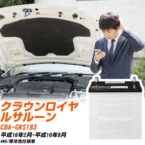 �g���^ �N���E�����C�����T���[���Ή��o�b�e���[ GRS183 H16/2-H16/8 ����n�d�l�� �J�[�o�b�e���[ �p�i�\�j�b�N �T�[�N�� �� N-85D26L/SB �yH04006�z