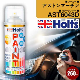 アストンマーチン AST6043D HYPERRED 車 キズ消し ペイントスプレー 1本 Holts ホルツ MINIMIX カーペイント オーダーカラー 【TU＆SP】(スプレー)