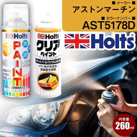 アストンマーチン AST5178D DIVINERED 車 キズ消し ペイントスプレー+クリアセット Holts ホルツ MINIMIX カーペイント オーダーカラー 【TU＆SP】(スプレー+クリア)
