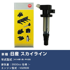 �C�O�j�b�V�����R�C�� ���Y �X�J�C���C�� PV35 ����14�N1��- NGK U5407 �yH04006�z