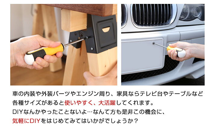 楽天市場 ドライバー6点セット プラスドライバー マイナスドライバー マグネット付 ドライバー 磁石ドライバー Diy クリップ外しピン外し工具 工具 日曜大工 家具組み立て カスタム クリップピン バンパー 小屋 小道具 ネジ 送料無料 日曜工具 Yadocari ヤドカリ