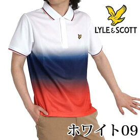 ポロシャツ メンズ 半袖 ブランド ゴルフ 父の日 ギフト 実用的 ポロシャツ プレゼント LYLE SCOTT ライル＆スコット ゴルフ ゴルフウェア 夏 鹿の子 速乾 ドライ シニア
