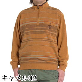 ポロシャツ 長袖 メンズ 胸ポケット 冬 シニア メンズ 部屋着 トレーナー 裏起毛 秋冬 スウェット 厚手 防寒 80代 50代 60代 70代 ハーフジップ ゆったり おしゃれ 高齢者 服 紳士服 男性 カジュアル ギフト プレゼント メンズファッション 敬老の日 プレゼント ゴルフウェア