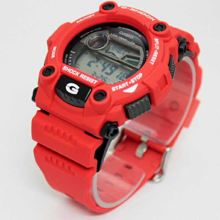 楽天市場】CASIO G-SHOCK 時計 ジーショック 腕時計 メンズ 赤 RED G  