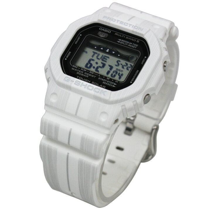 楽天市場】カシオ CASIO G-SHOCK 白 ホワイト G-LIDE GWX-5600WA-7 