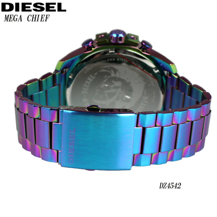 楽天市場】DIESEL ディーゼル 時計 メンズ 腕時計 MEGA CHIEF 