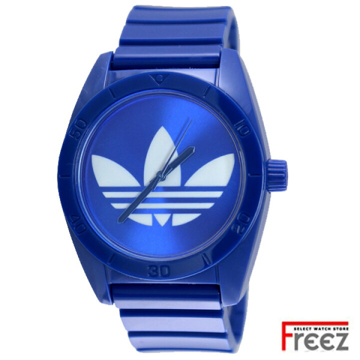adidas 時計 青 アディダス オリジナルス レトロポップデジタル 