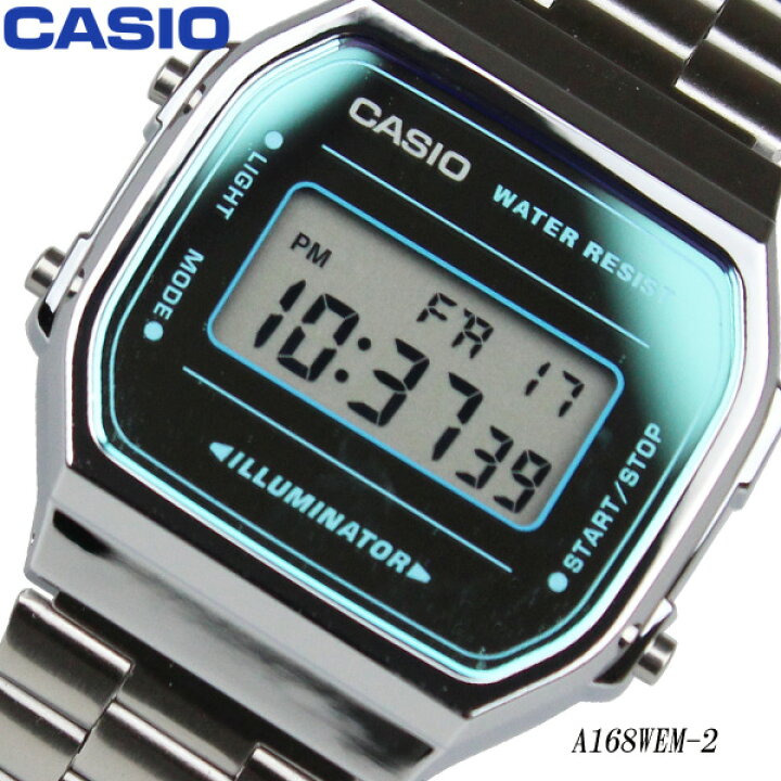 楽天市場】CASIO チプカシ チープ カシオ デジタル クォーツ シルバー 