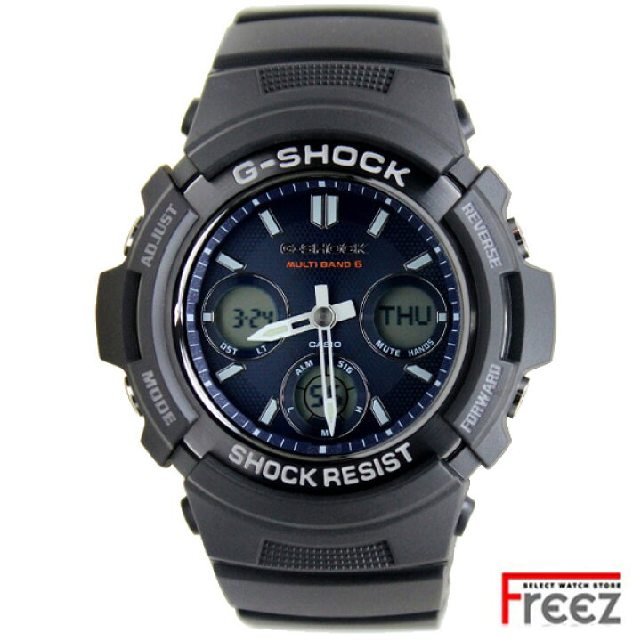 楽天市場】CASIO G-SHOCK AWG-M100SB-2A カシオ Gショック 電波 