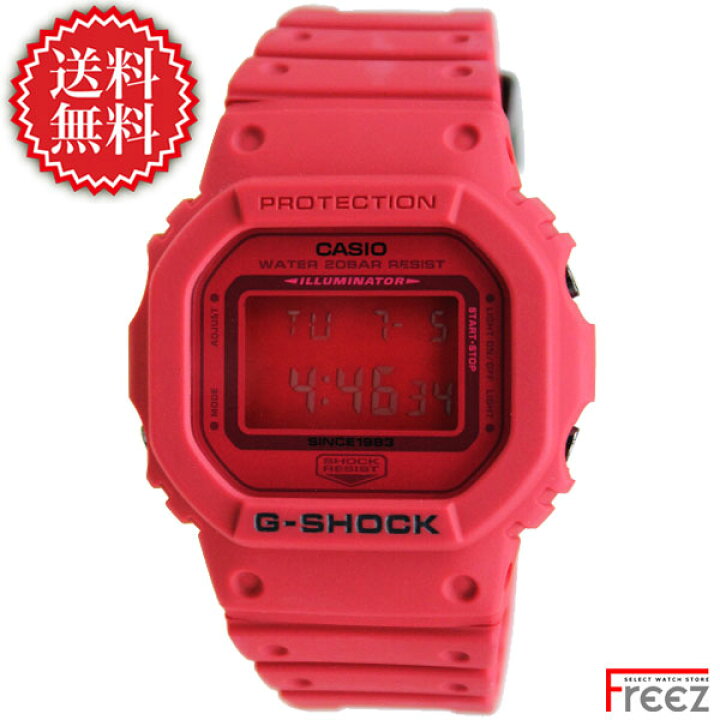 楽天市場】カシオ CASIO G-SHOCK 35th Anniversary RED OUT 35周年記念  