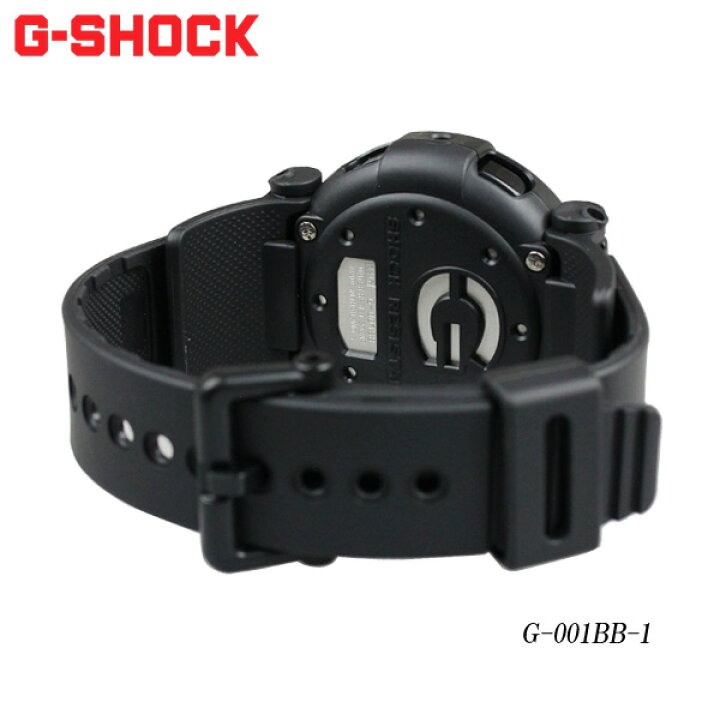 楽天市場】CASIO G-SHOCK 時計 オールブラックモデル G-001BB-1 【送料 
