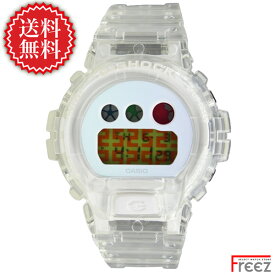 カシオ G-SHOCK ジーショック 腕時計 メンズ スケルトン ホワイト DW-6900 25th Anniversary Models DW-6900SP-7【あす楽】【送料無料】