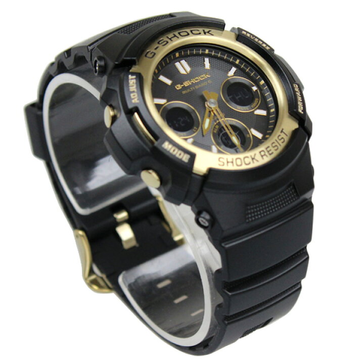 楽天市場】カシオ G-SHOCK ジーショック 電波 ソーラー Black & Gold 