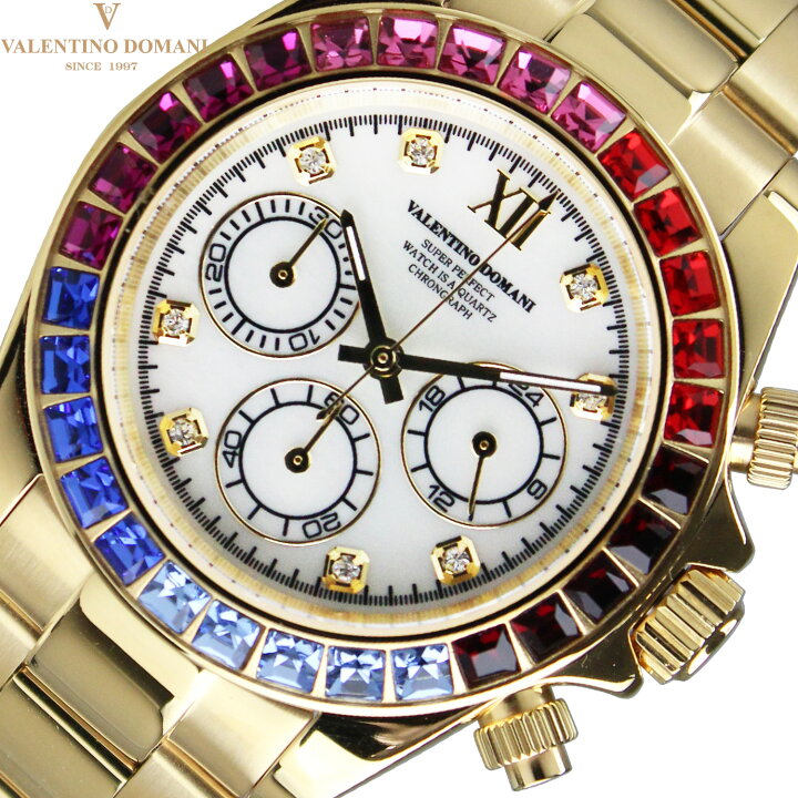楽天市場】VALENTINO DOMANI (バレンチノドマーニ）メンズ 腕時計 