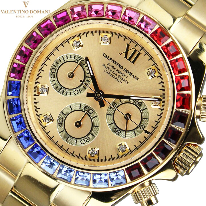 楽天市場】VALENTINO DOMANI (バレンチノドマーニ）メンズ 腕時計  