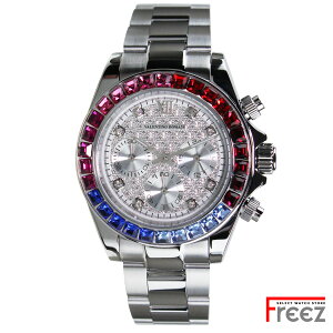VALENTINO DOMANI (�o�����`�m�h�}�[�j�j�����Y �r���v �N���m�O���t �� �V���o�[ ������ �W���R�j�A silver ��F VD006MSS�y�����y�z�y���������z
