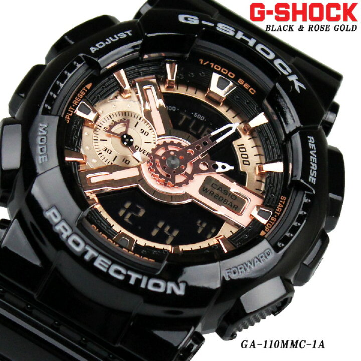 楽天市場】CASIO カシオ G-SHOCK ジーショック 時計 メンズ BLACK&ROSE 