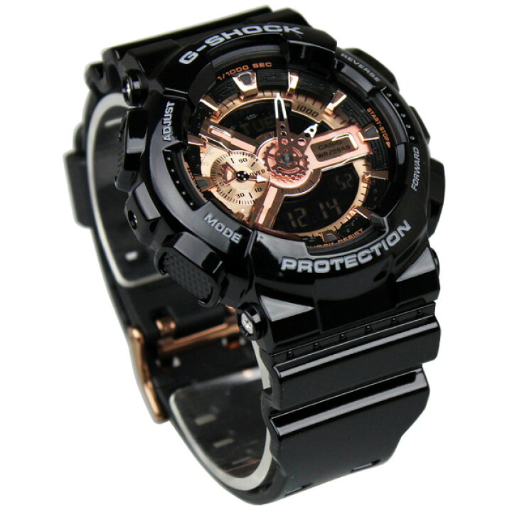 楽天市場】CASIO カシオ G-SHOCK ジーショック 時計 メンズ BLACK&ROSE 