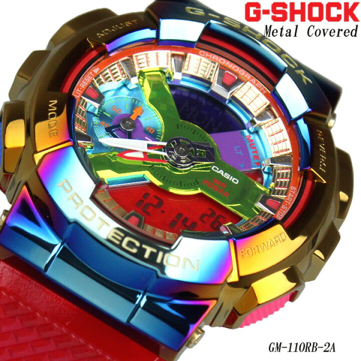 楽天市場】カシオ G-SHOCK 腕時計 メンズ METAL COVERED GOLD メタル  