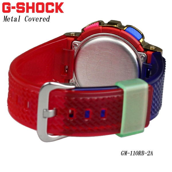 カシオ G-SHOCK 腕時計 メンズ METAL COVERED GOLD メタルカバー レインボーIP デジアナ GM-110RB-2A  【あす楽】【送料無料】 | ウォッチストアＦＲＥＥＺ