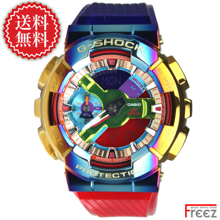 楽天市場】カシオ G-SHOCK 腕時計 メンズ METAL COVERED GOLD メタル  