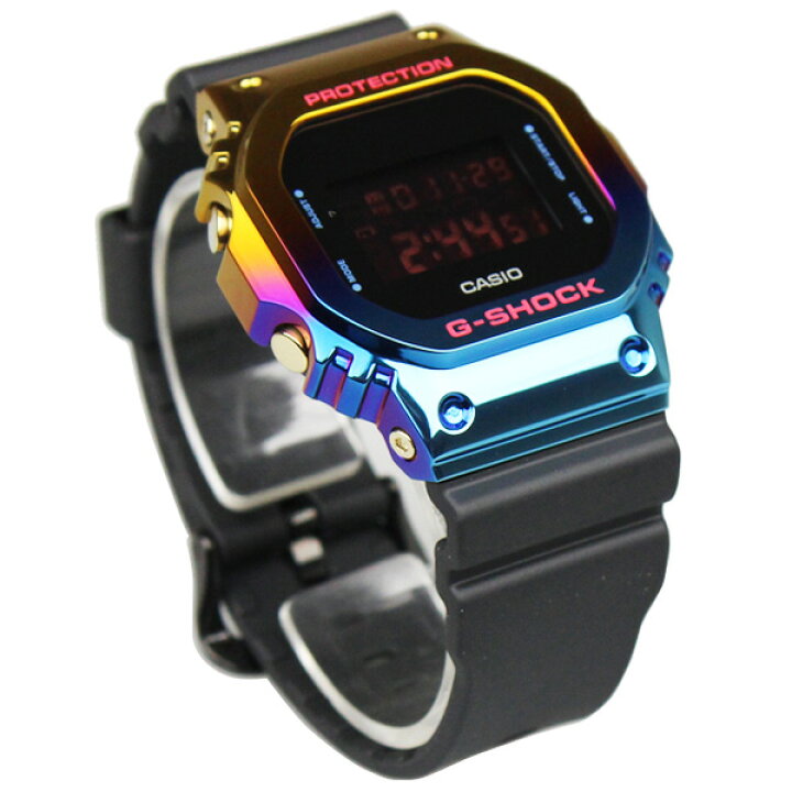 楽天市場】カシオ G-SHOCK 腕時計 メンズ 限定 上海ナイト レインボー 