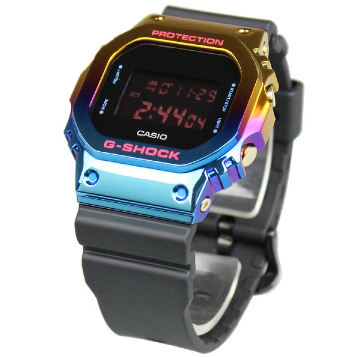 楽天市場】カシオ G-SHOCK 腕時計 メンズ 限定 上海ナイト レインボー 